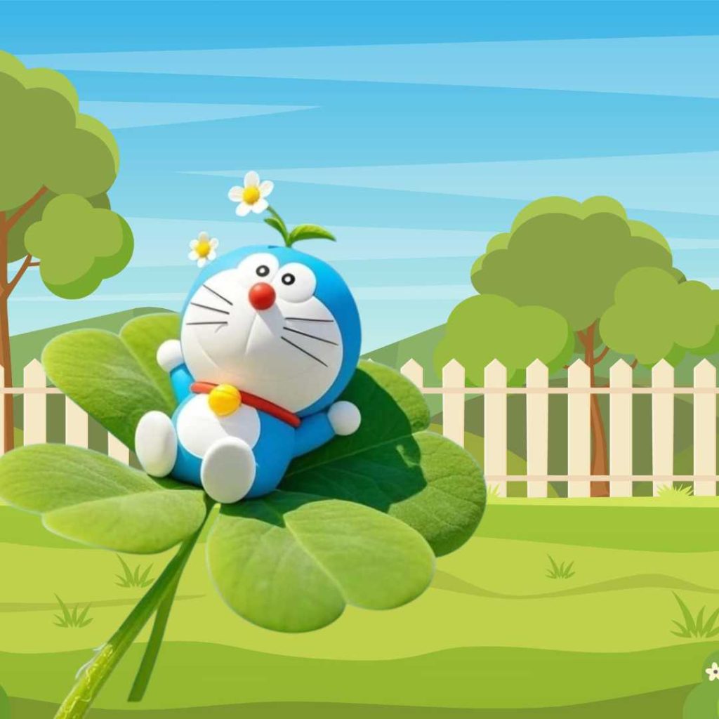 Playful Doraemon DP for WhatsApp