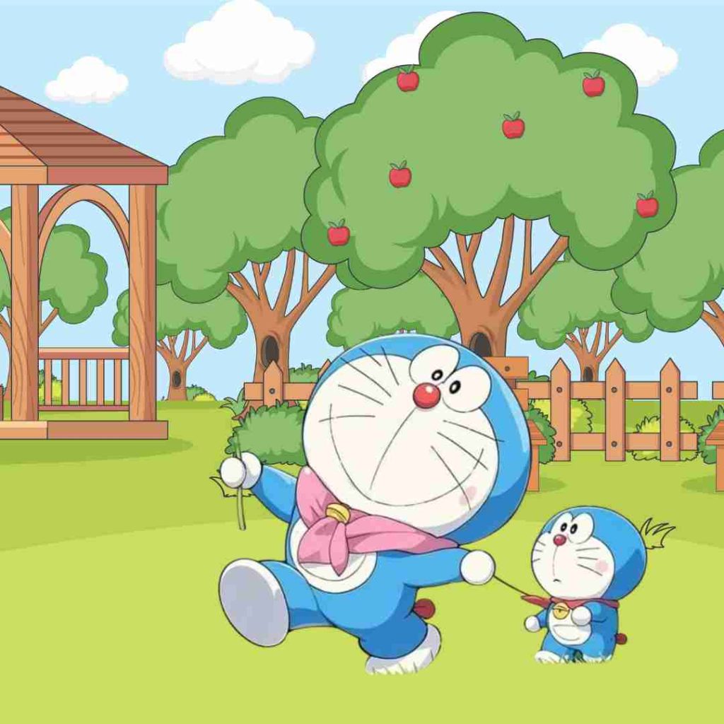 Playful Doraemon DP for WhatsApp