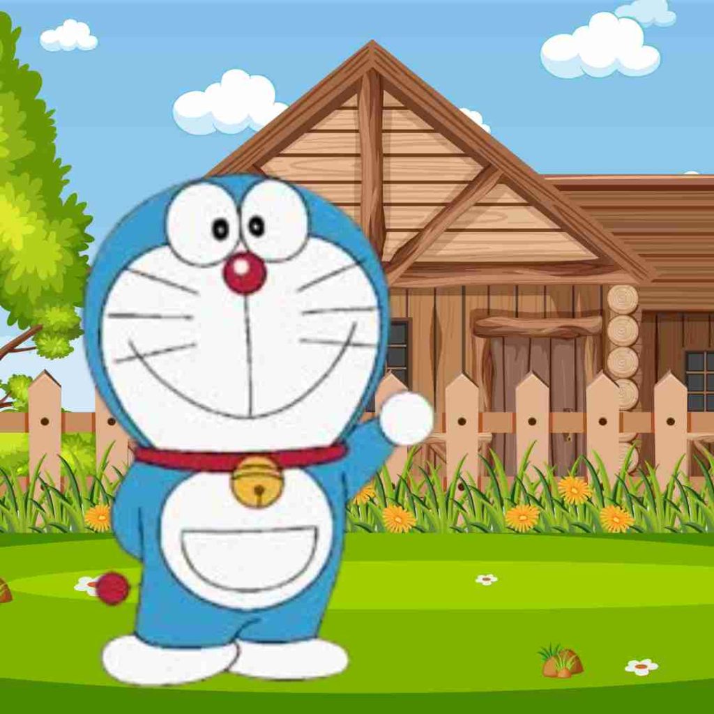 Playful Doraemon DP for WhatsApp