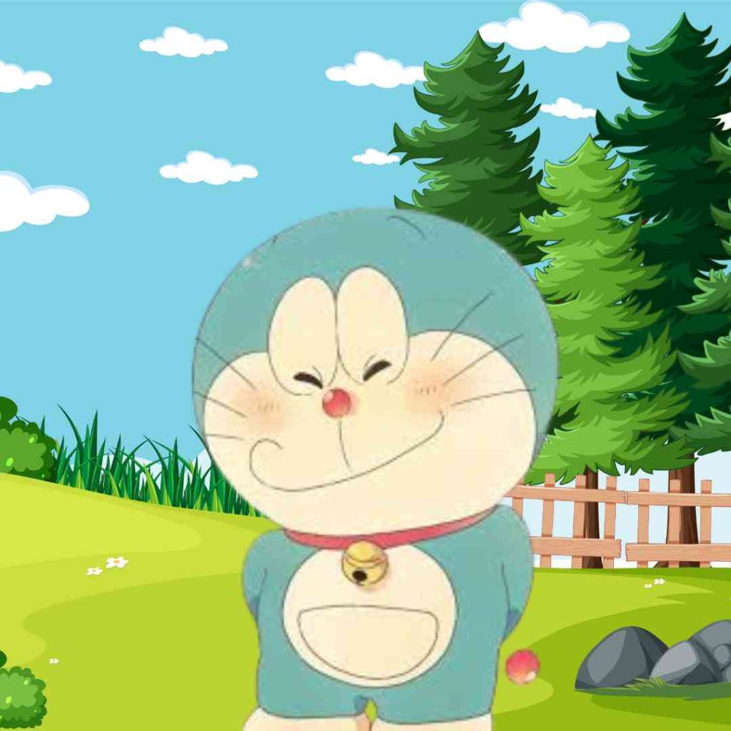 Playful Doraemon DP for WhatsApp