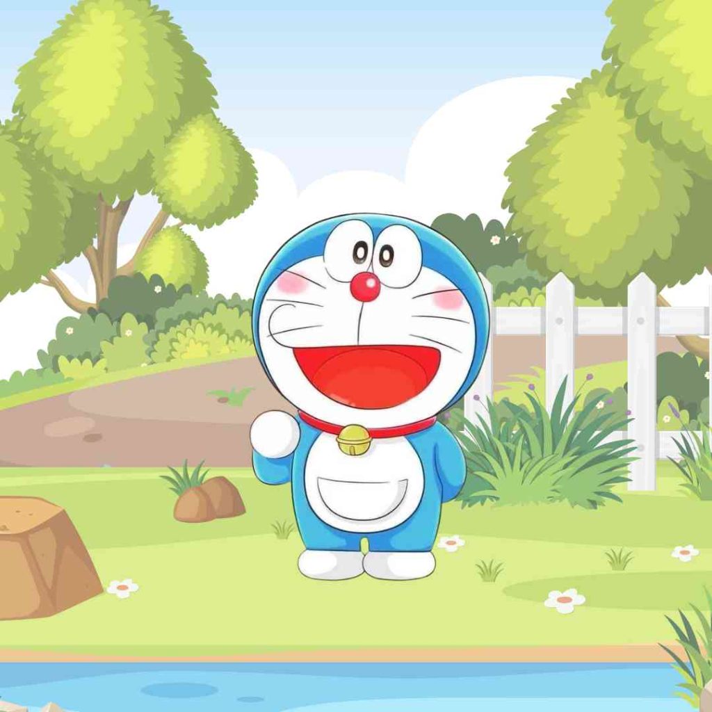Playful Doraemon DP for WhatsApp