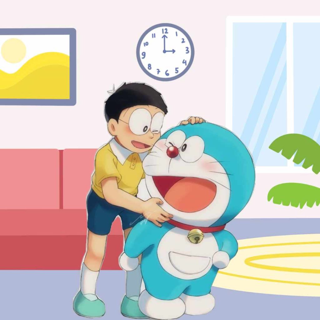 Playful Nobita DP for WhatsApp